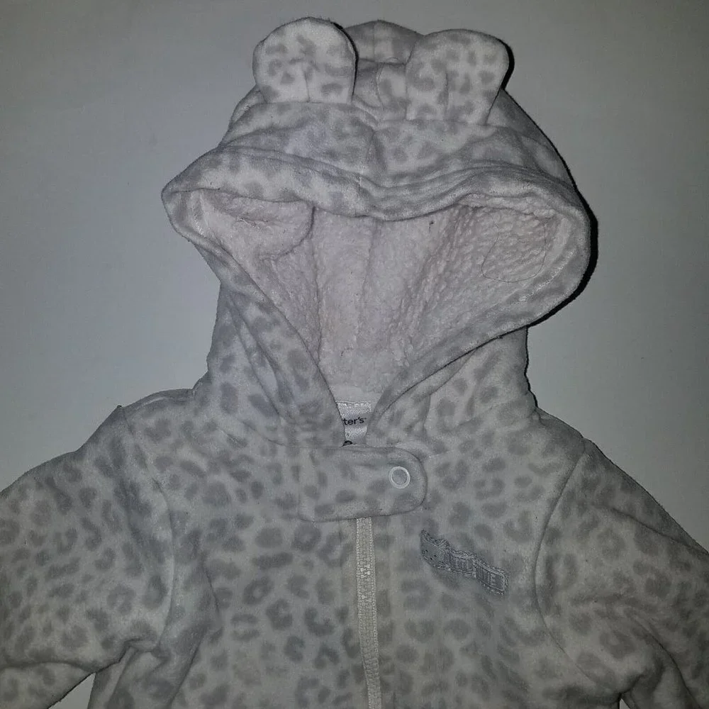 Carters hooded footie